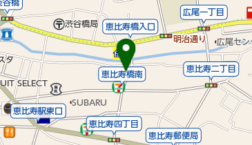 タイムズ恵比寿ファーストスクエアの地図画像