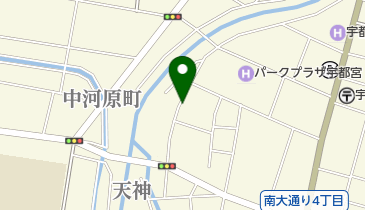 タイムズ宇都宮南大通りの地図画像