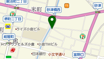 タイムズ砂津の地図画像