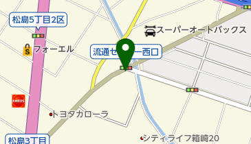 タイムズ流通センター西口の地図画像