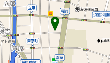タイムズライフ塩草店の地図画像