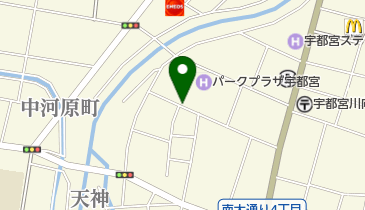 タイムズ宇都宮南大通り第2の地図画像