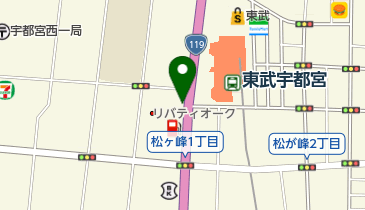 タイムズ東武宇都宮駅前の地図画像