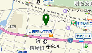 コナミスポーツクラブ明石の地図画像