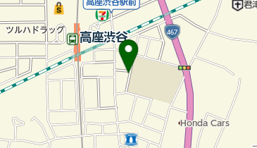 タイムズ高座渋谷第9の地図画像