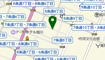 タイムズ旭川7・8の地図画像