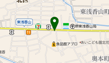 タイムズ浅香山の地図画像