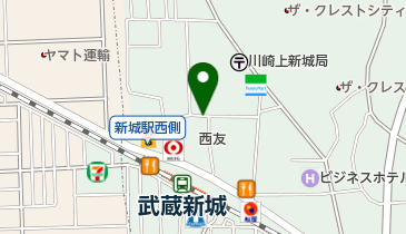 タイムズ武蔵新城第6の地図画像