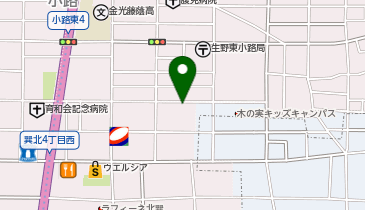 タイムズ巽北4丁目の地図画像