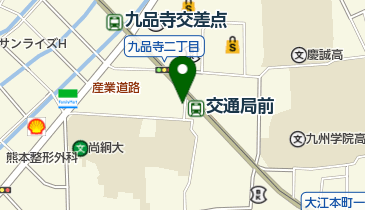 タイムズ交通局前の地図画像
