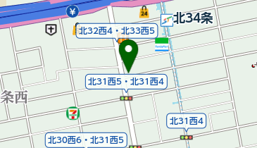 タイムズ北32西4の地図画像