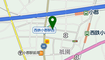 タイムズ小郡駅前第2の地図画像