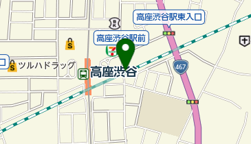 タイムズ高座渋谷駅前第2の地図画像