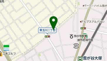 タイムズ東玉川1丁目の地図画像