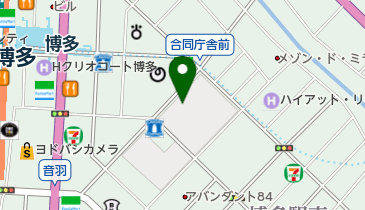 タイムズ福岡合同庁舎の地図画像