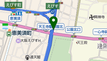 タイムズ天王寺動物園北の地図画像