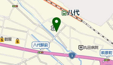 タイムズ肥後銀行八代駅前支店の地図画像