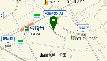 タイムズ宮崎台駅前第2の地図画像