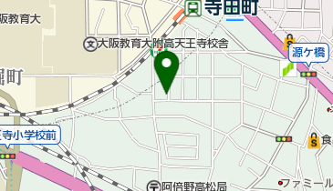 タイムズJR寺田町駅前の地図画像