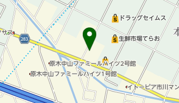 タイムズ市川二俣の地図画像