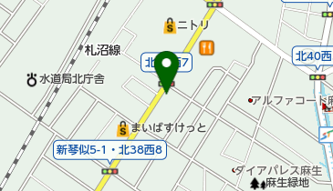 タイムズ北39西7の地図画像