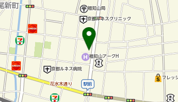 タイムズ京都ルネス病院第3の地図画像