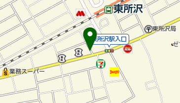 タイムズ東所沢駅前第3の地図画像
