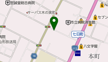 タイムズ山形本町の地図画像