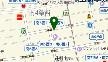 タイムズ南5西7の地図画像