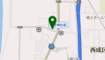 タイムズ津守第3の地図画像