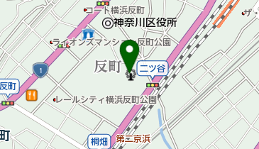 タイムズ横浜銀行アイスアリーナの地図画像