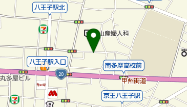 タイムズ八王子新町の地図画像