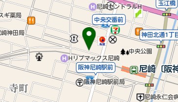 タイムズ阪神尼崎駅前第3の地図画像