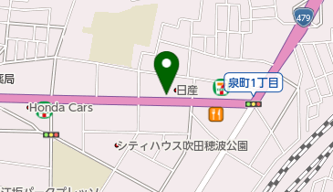 タイムズ吹田泉町の地図画像