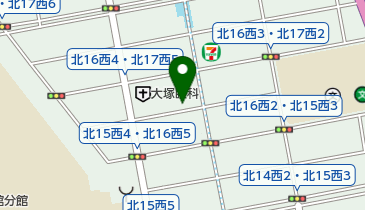 タイムズ北16西4第2の地図画像