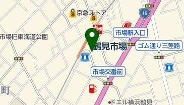 タイムズ鶴見市場第3の地図画像