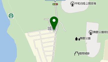 タイムズ福岡城三の丸(バス)の地図画像