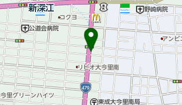 タイムズ大今里南第7の地図画像