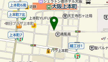 タイムズ上本町石ヶ辻第4の地図画像