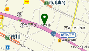 タイムズマックスバリュエクスプレス市川店の地図画像