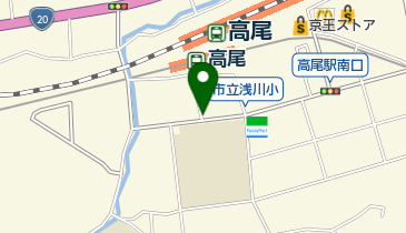 タイムズ高尾駅前第4の地図画像