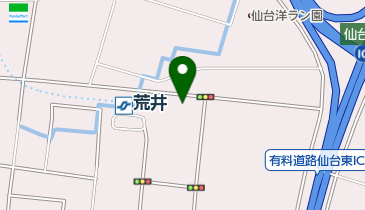 タイムズ荒井駅前第2駐車場の地図画像