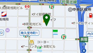 タイムズライフ堺筋本町店の地図画像