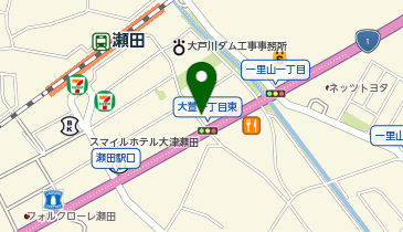 タイムズアオキ大津瀬田店の地図画像