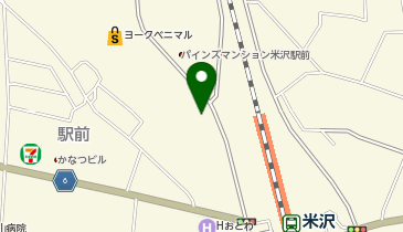 タイムズ米沢駅前第2の地図画像