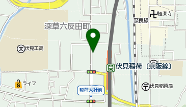 タイムズ伏見稲荷大社西の地図画像