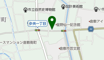 タイムズ倉敷美観地区の地図画像