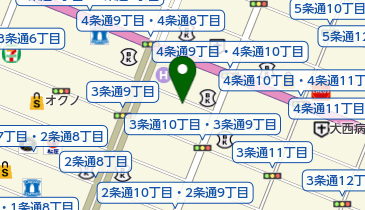 タイムズ旭川3・9第2の地図画像