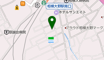 相石パーク相模大野NO8の地図画像
