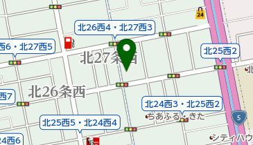 タイムズ北26西3の地図画像
